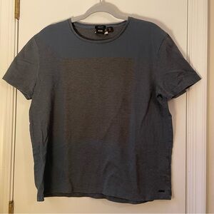 Hugo Boss Kids Tee in Blue and Gray